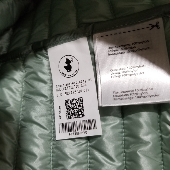 SAVE THE DUCK Ultra Lightweight Jacket, S,M, XL - Picture 8 of 8